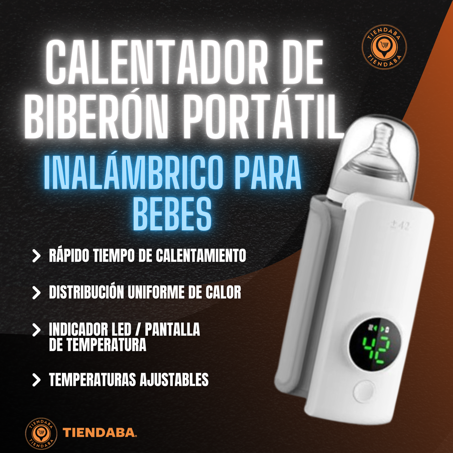 Calentador Biberón Portátil