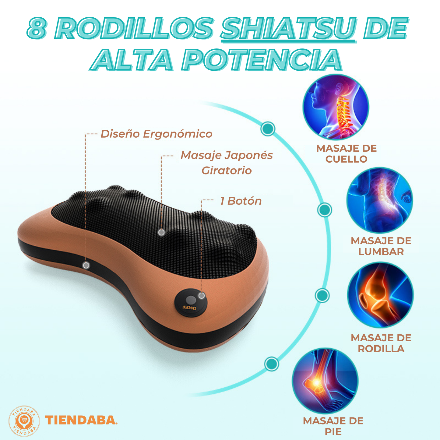 Almohada Masajeadora - Full Body