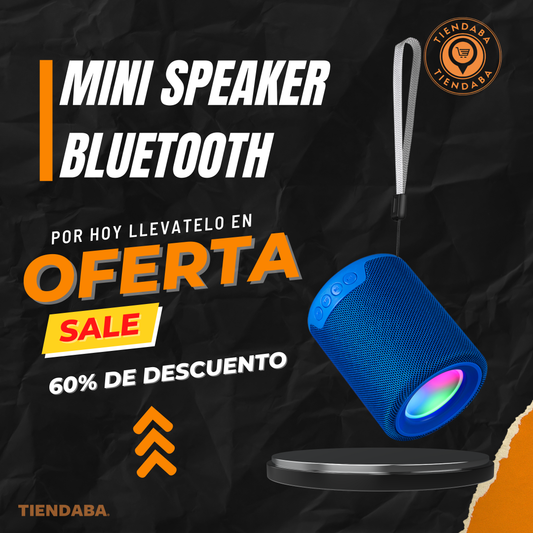 Mini Speaker Bluetooth - Resistente al Agua